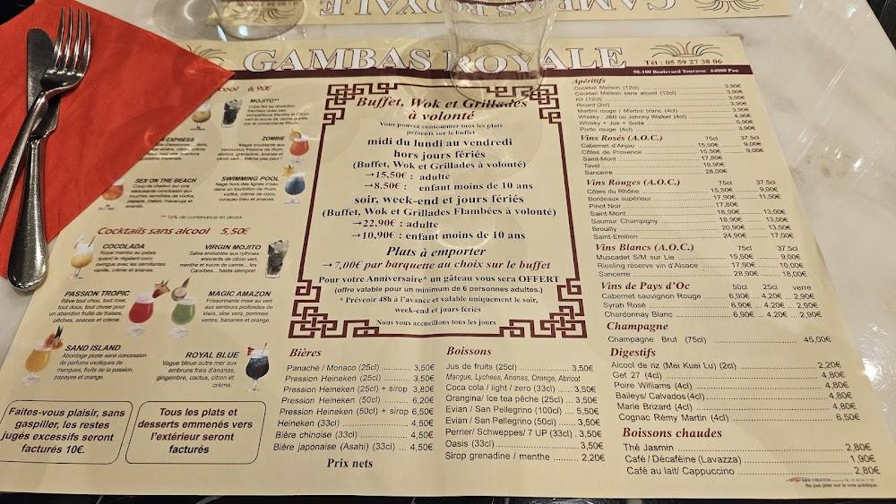 Restaurant Gambas Royale - Menu Image 3